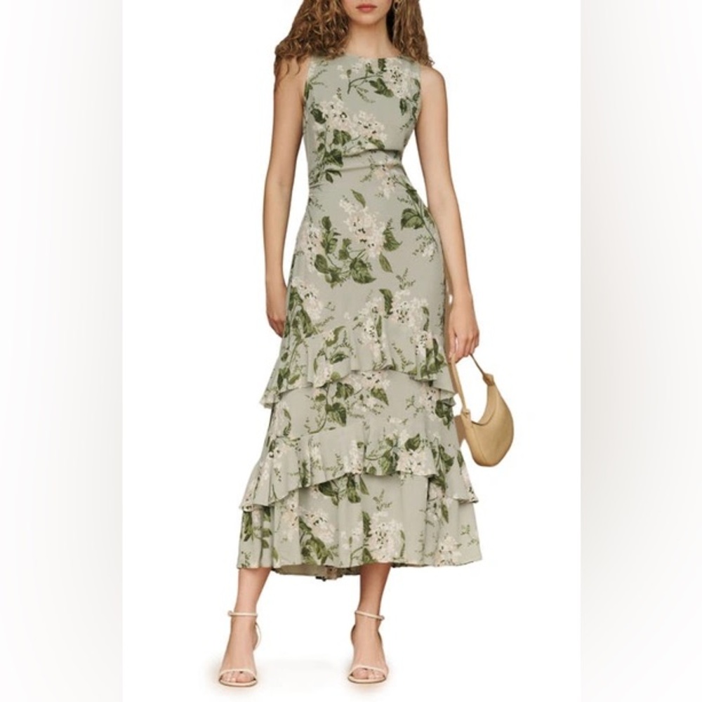 NET REFORMATION MAGNUS DRESS - TEA GARDEN